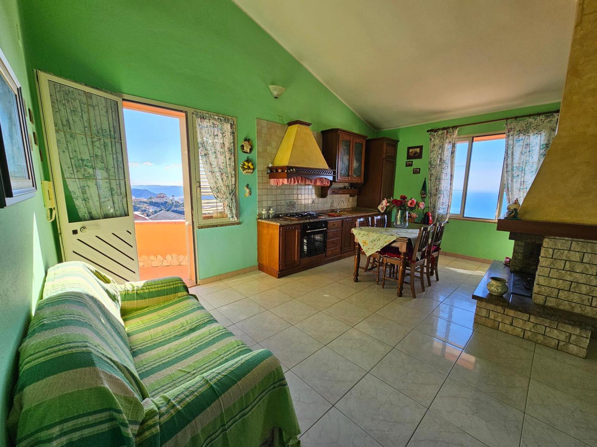 فيلا Casa Con Magnifica Vista Mare Nebida المظهر الخارجي الصورة